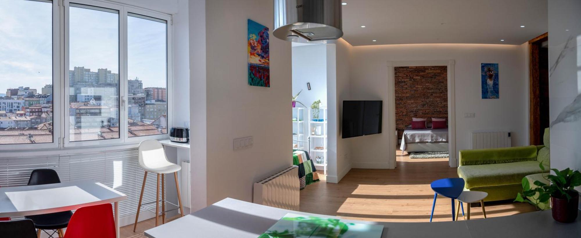 Apartamento Comodo Y Moderno Piso En El Centro De Santander